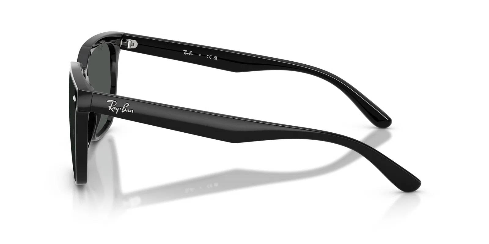 Ray-Ban 4466D Sunglasses - Transparent Grey - view 24